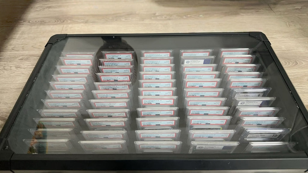 Graded Card Storage Box with Combination Lock (BX01)