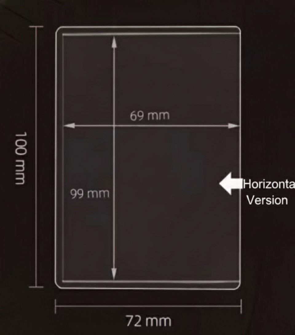 Ultra Clear card Sleeve (CS01)