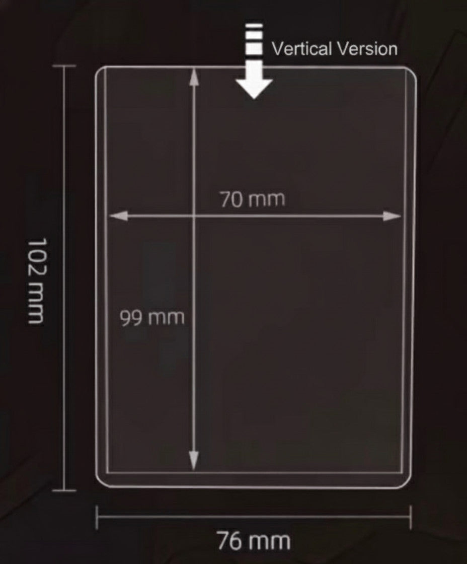 Ultra Clear card Sleeve (CS01)