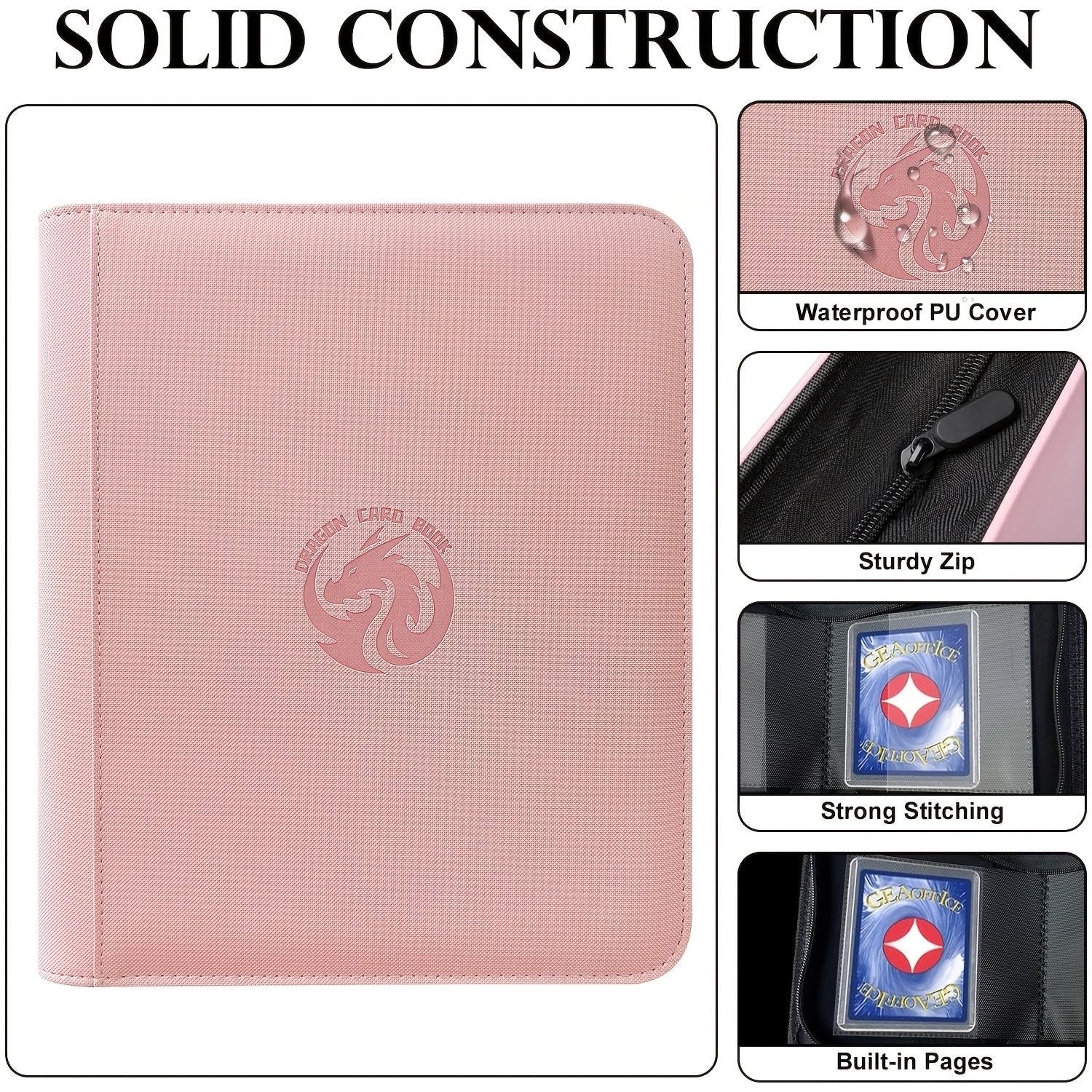 Portable Hard Sleeves Binder (BD02)