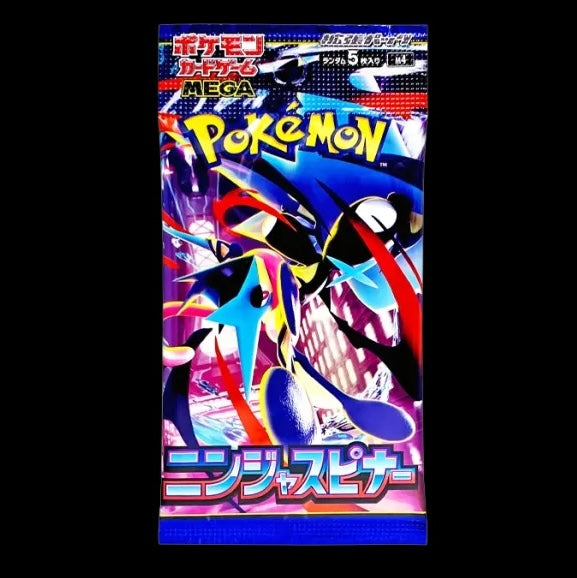 Pokemon Card Game MEGA Expansion Pack "Ninja Spinner" Pack