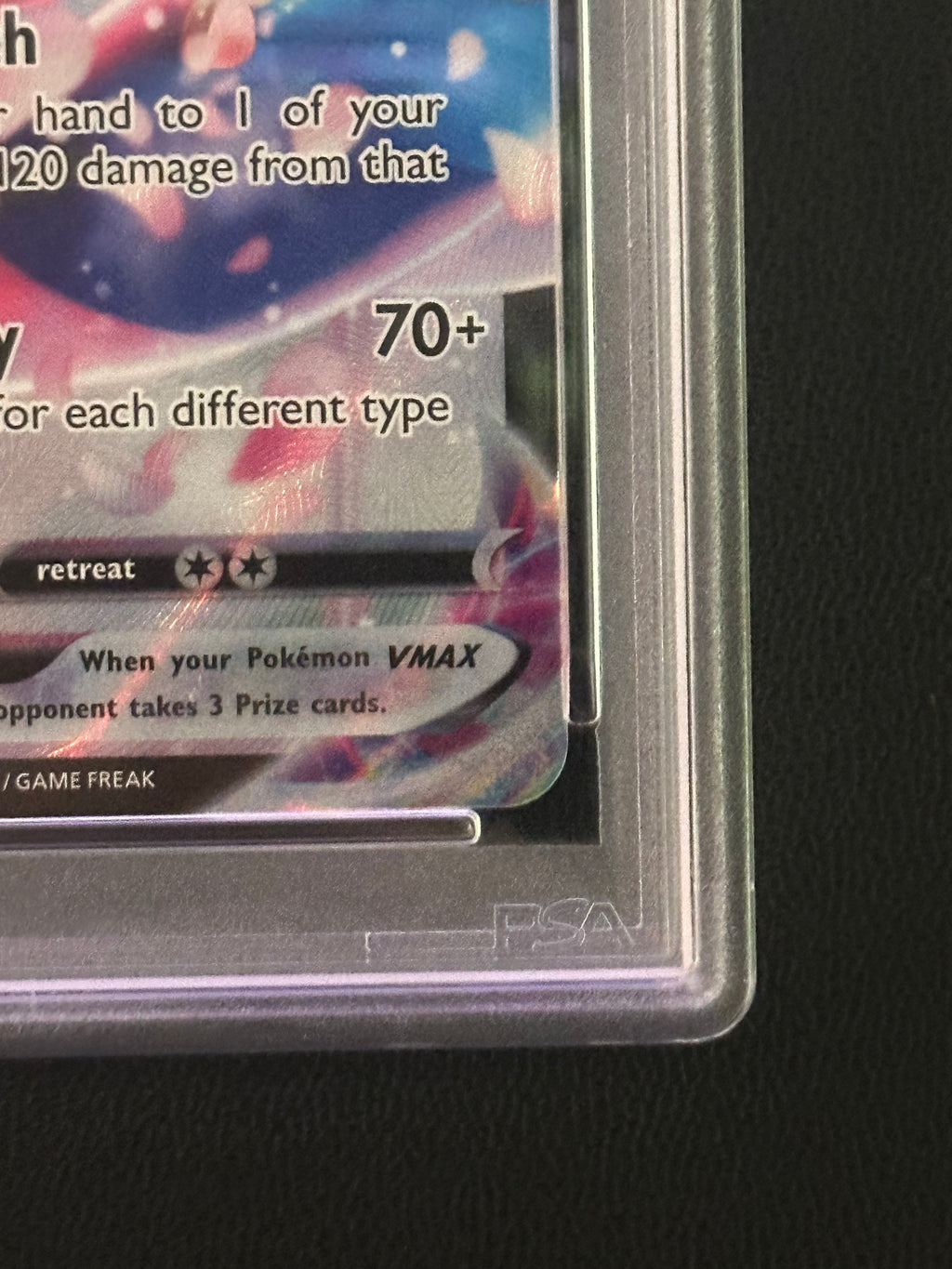 2022 POKEMON SWSH FA/SYLVEON VMAX BRILLIANT STARS PSA9