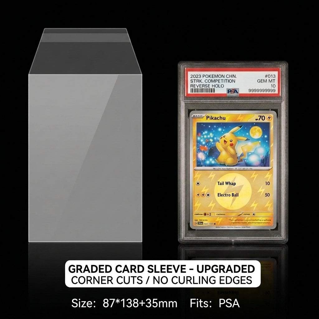 Graded Card Sleeves for PSA Slabs